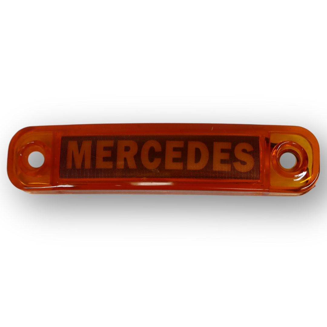 Фонарь декор LED MERCEDES желтый (101*22*12\81)