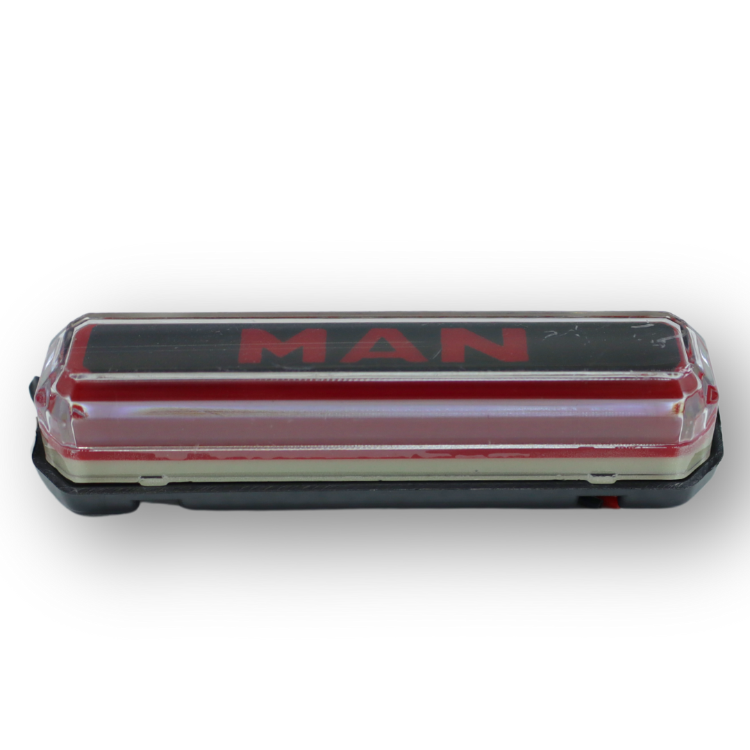 Ліхтар декор NEON MAN червоний