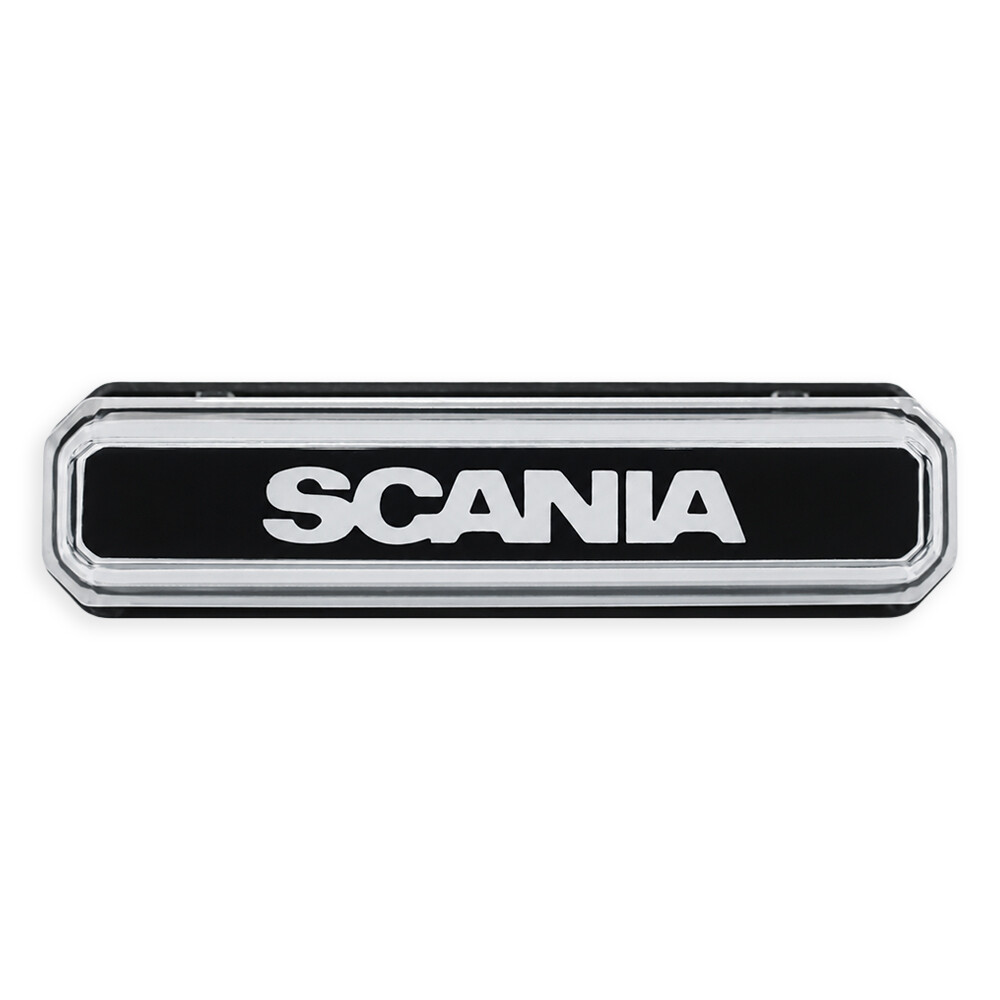 Фонарь декор NEON SCANIA белый
