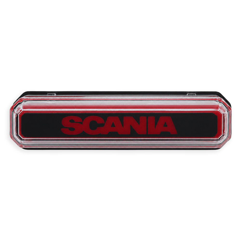 Фонарь декор NEON SCANIA красный