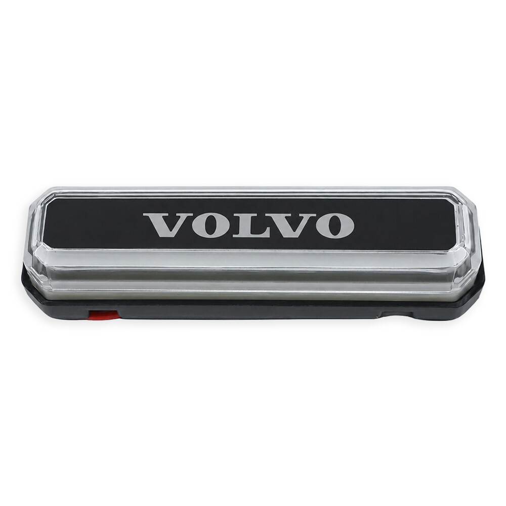 Ліхтар декор NEON VOLVO білий