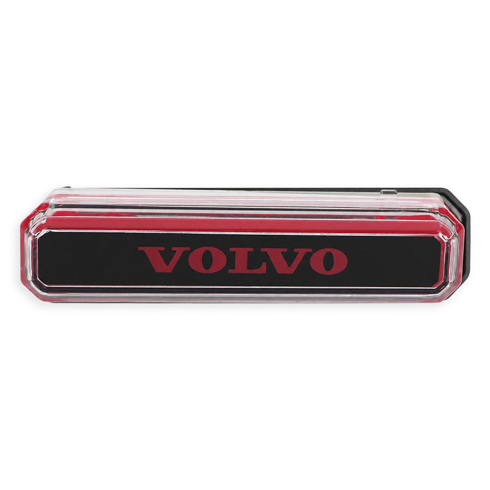 Ліхтар декор NEON VOLVO червоний
