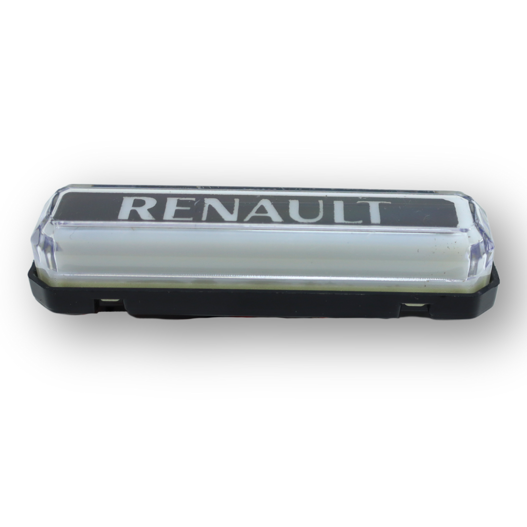 Фонарь декор NEON RENAULT белый