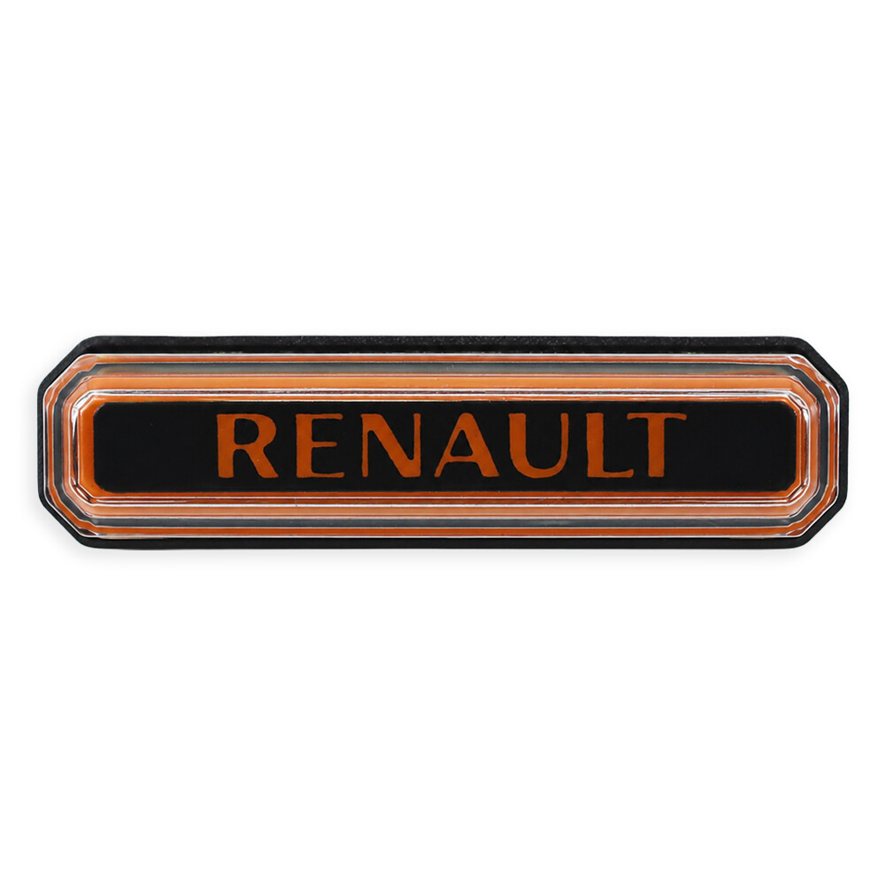 Фонарь декор NEON RENAULT жёлтый