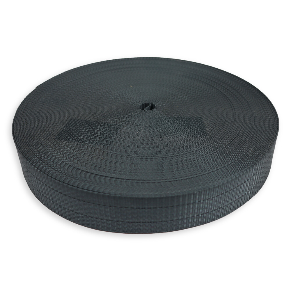 Лента полиэстер 40 мм 2т черная Лента полиэстер 40 мм 2т черная