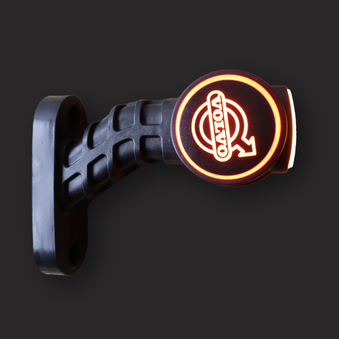 Фонарь габаритный рог LED кривой VOLVO Фонарь габаритный рог LED кривой VOLVO