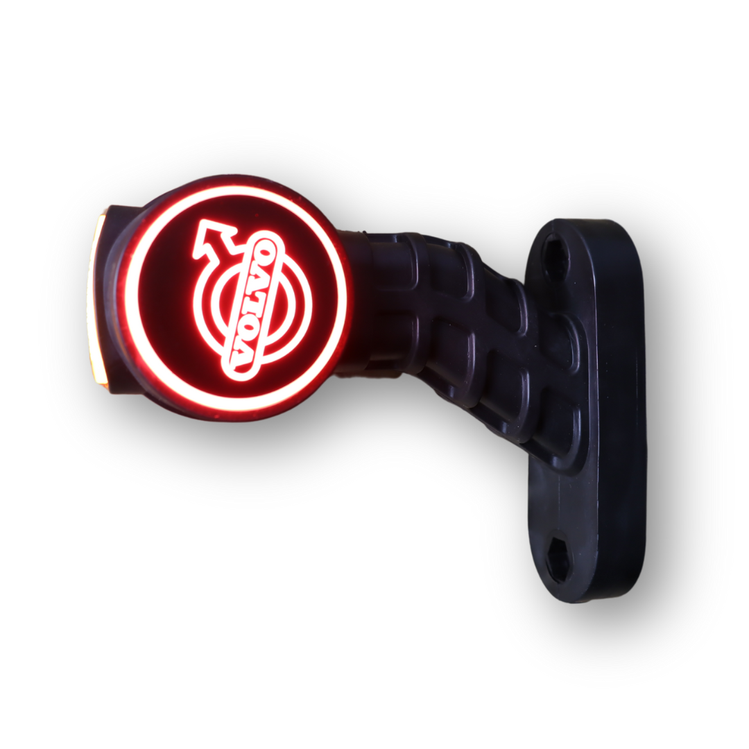 Фонарь габаритный рог LED кривой VOLVO Фонарь габаритный рог LED кривой VOLVO