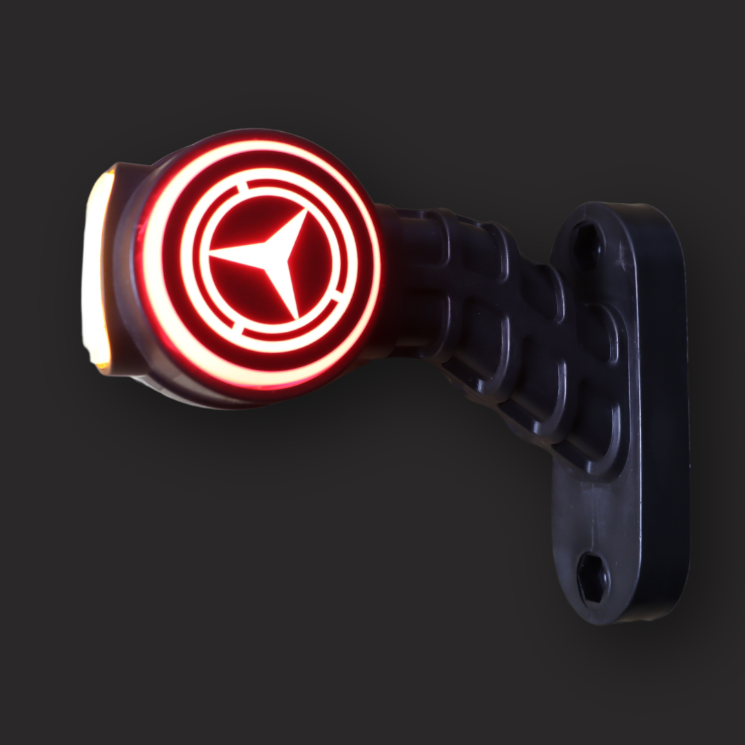 Фонарь габаритный рог LED кривой MERCEDES Фонарь габаритный рог LED кривой MERCEDES