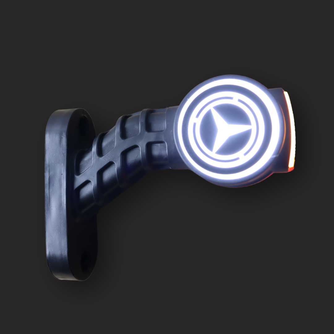 Фонарь габаритный рог LED кривой MERCEDES Фонарь габаритный рог LED кривой MERCEDES