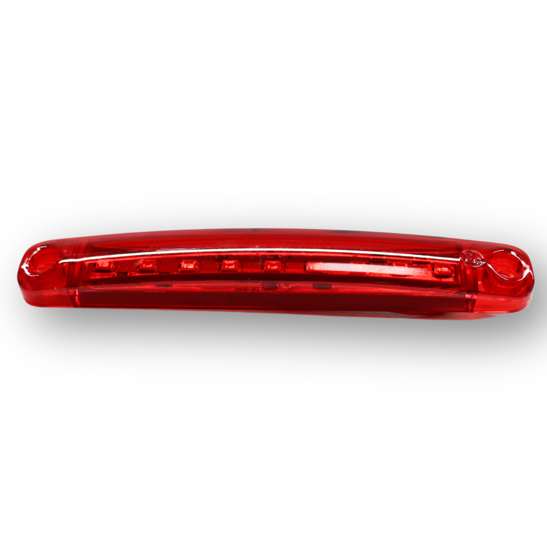 Фонарь габаритный LED 9 красный 12-24V 100*15мм