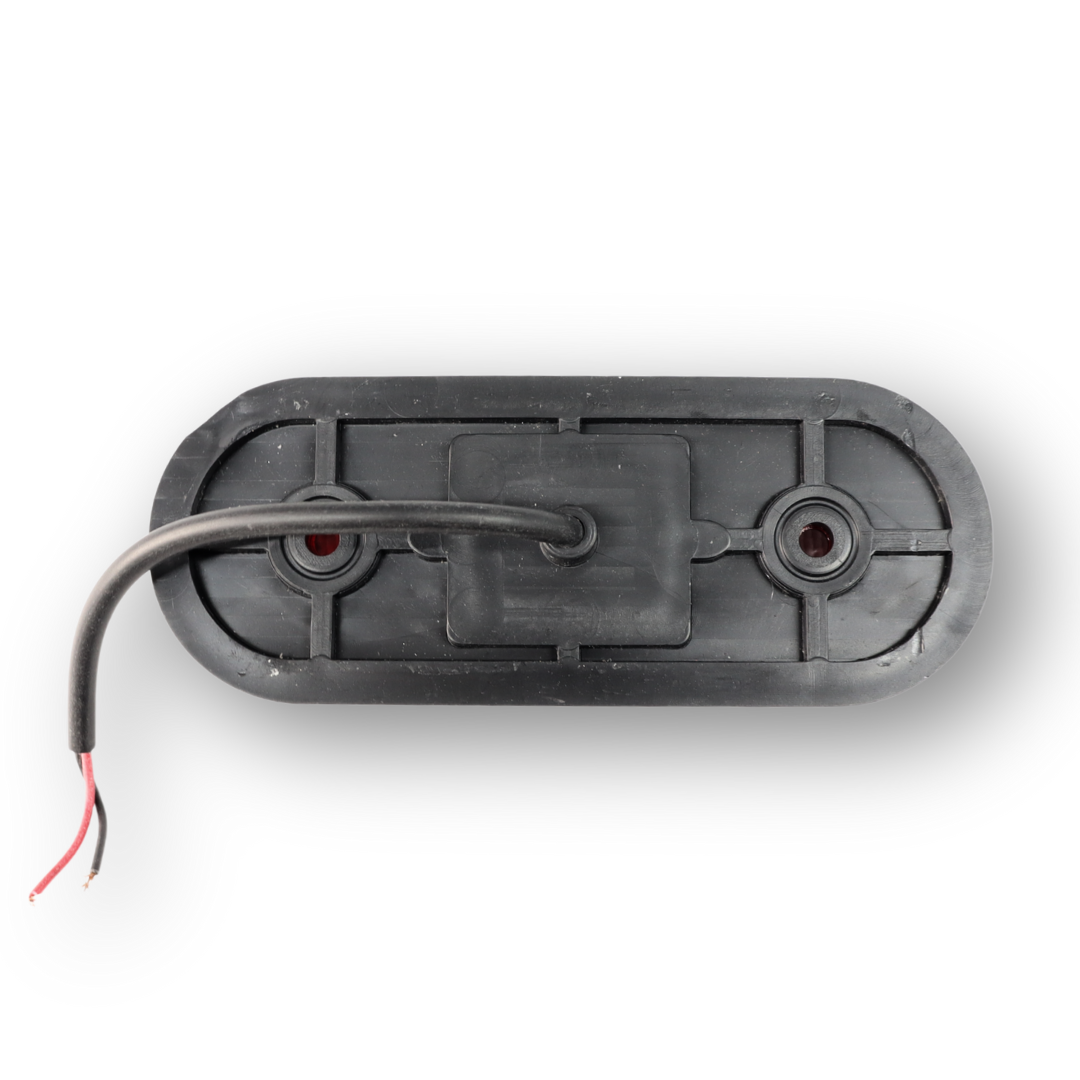 Фонарь габаритный LED 4 красный 12-24V с креплением 119*47