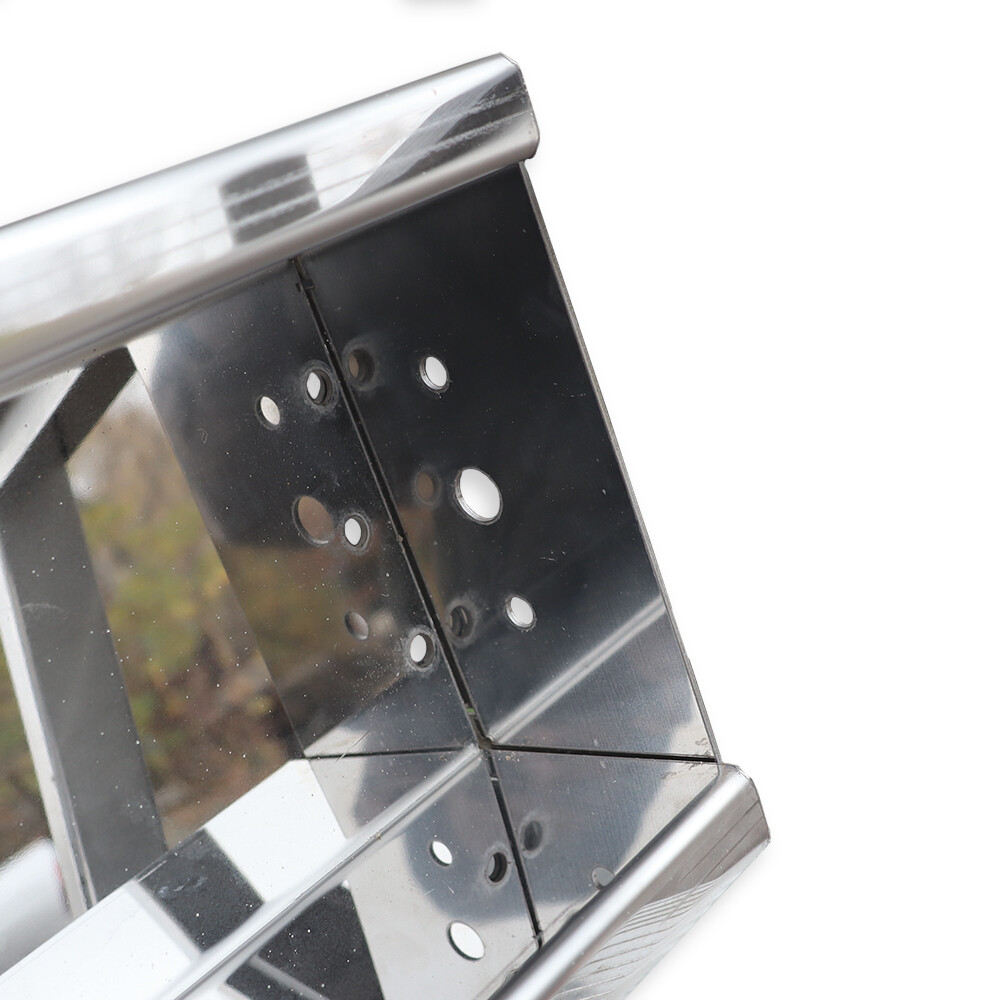 Бампер причепа (метал нерж.304 / 2мм) 2400мм  Schwarzmuller