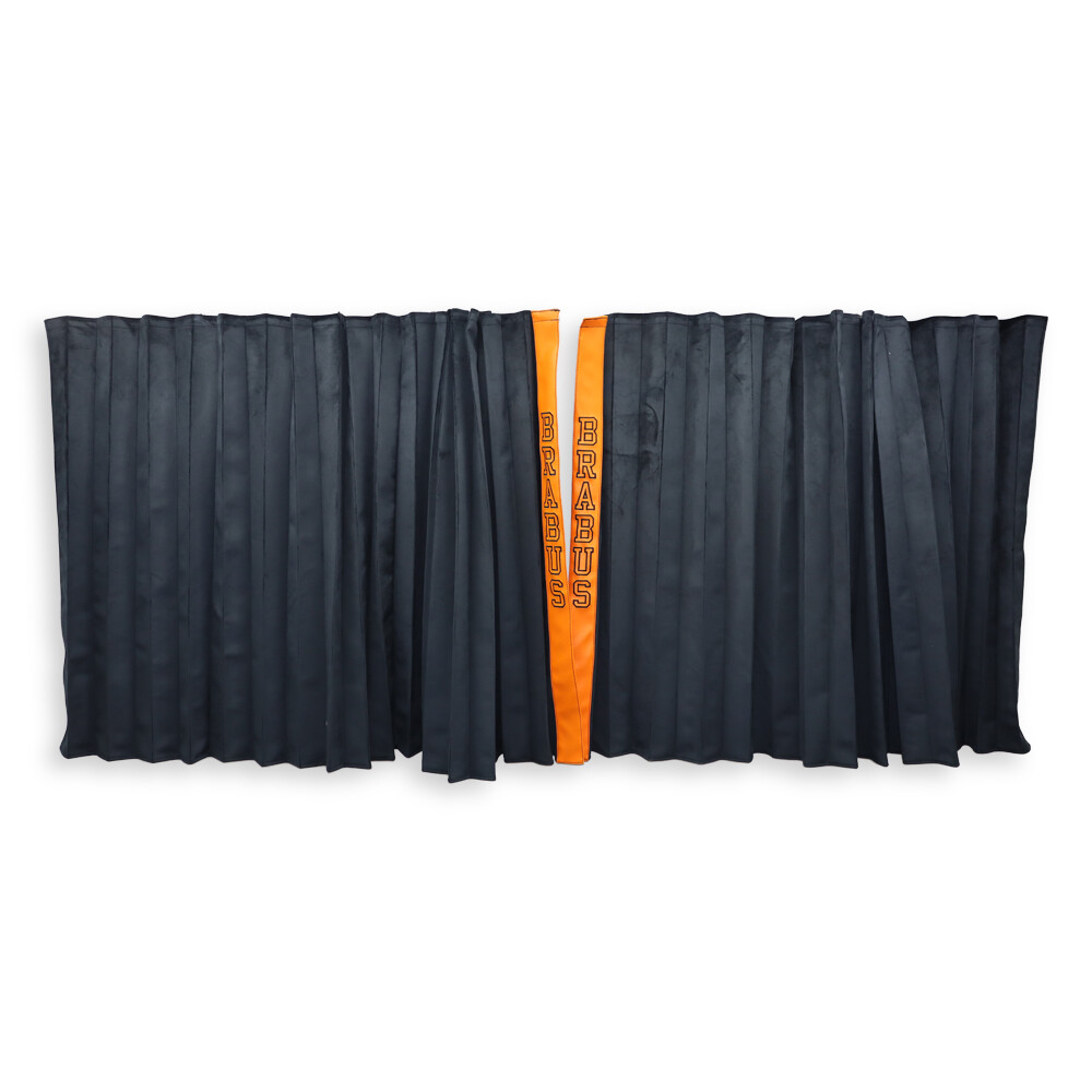 Штори Велюр "Bow Folds" BRABUS нічні чорні 2-х сторонні Штори Велюр "Bow Folds" BRABUS нічні чорні 2-х сторонні