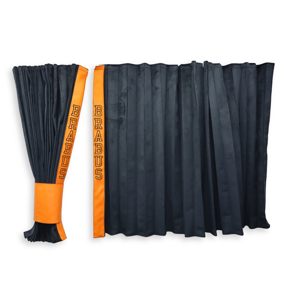 Штори Велюр "Bow Folds" BRABUS нічні чорні 2-х сторонні Штори Велюр "Bow Folds" BRABUS нічні чорні 2-х сторонні