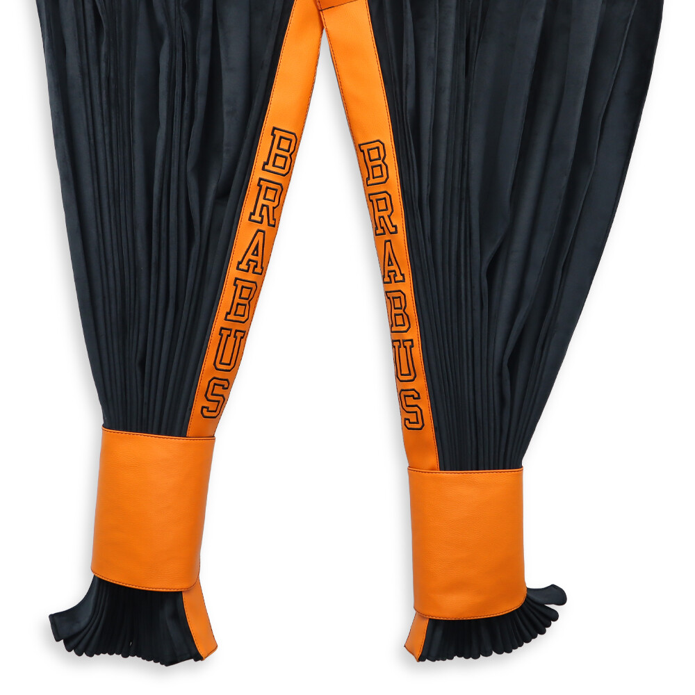 Штори Велюр "Bow Folds" BRABUS нічні чорні 2-х сторонні Штори Велюр "Bow Folds" BRABUS нічні чорні 2-х сторонні