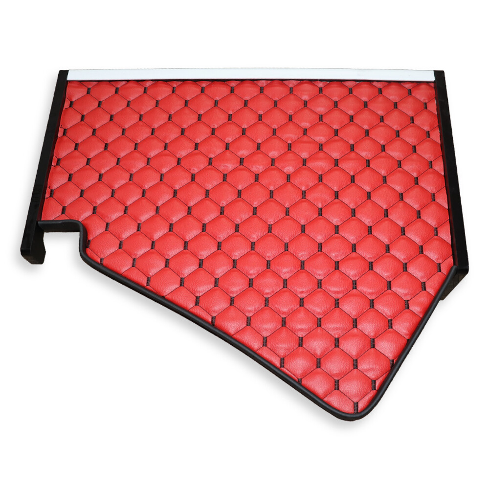 Полка кабины SCANIA R c 2009 г. красная \ST- Экокожа\