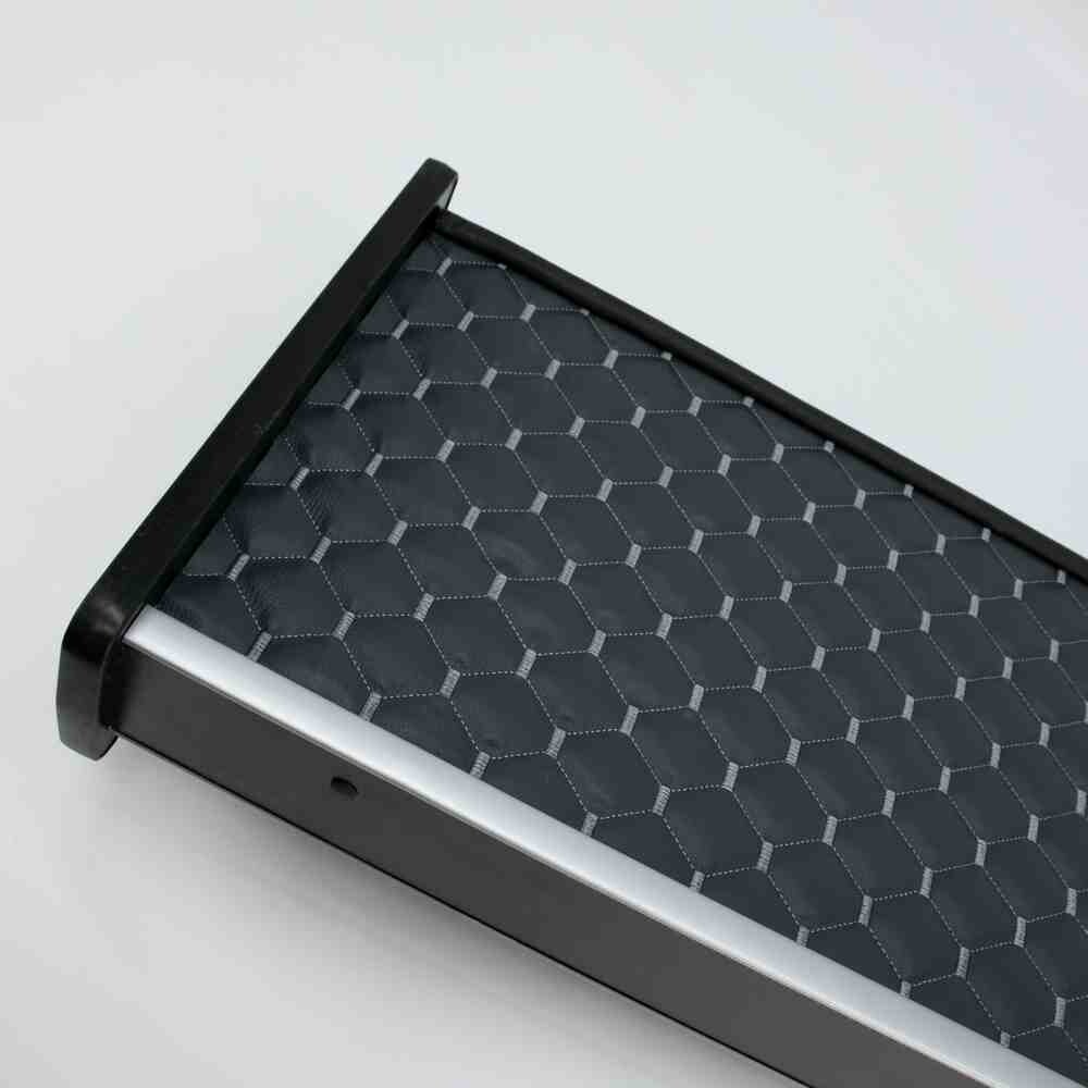 Полка кабины длинная VOLVO FH 12\16 с 2008г. серая\ST- Экокожа стёжка\