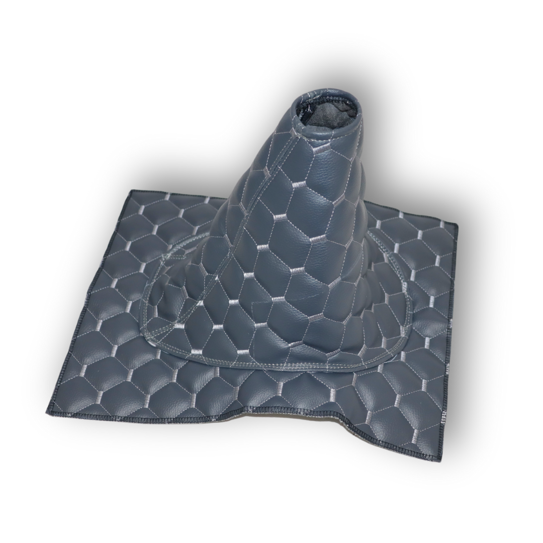 Чохол КПП екошкіра Renault Premium, сірий Чохол КПП екошкіра Renault Premium, сірий