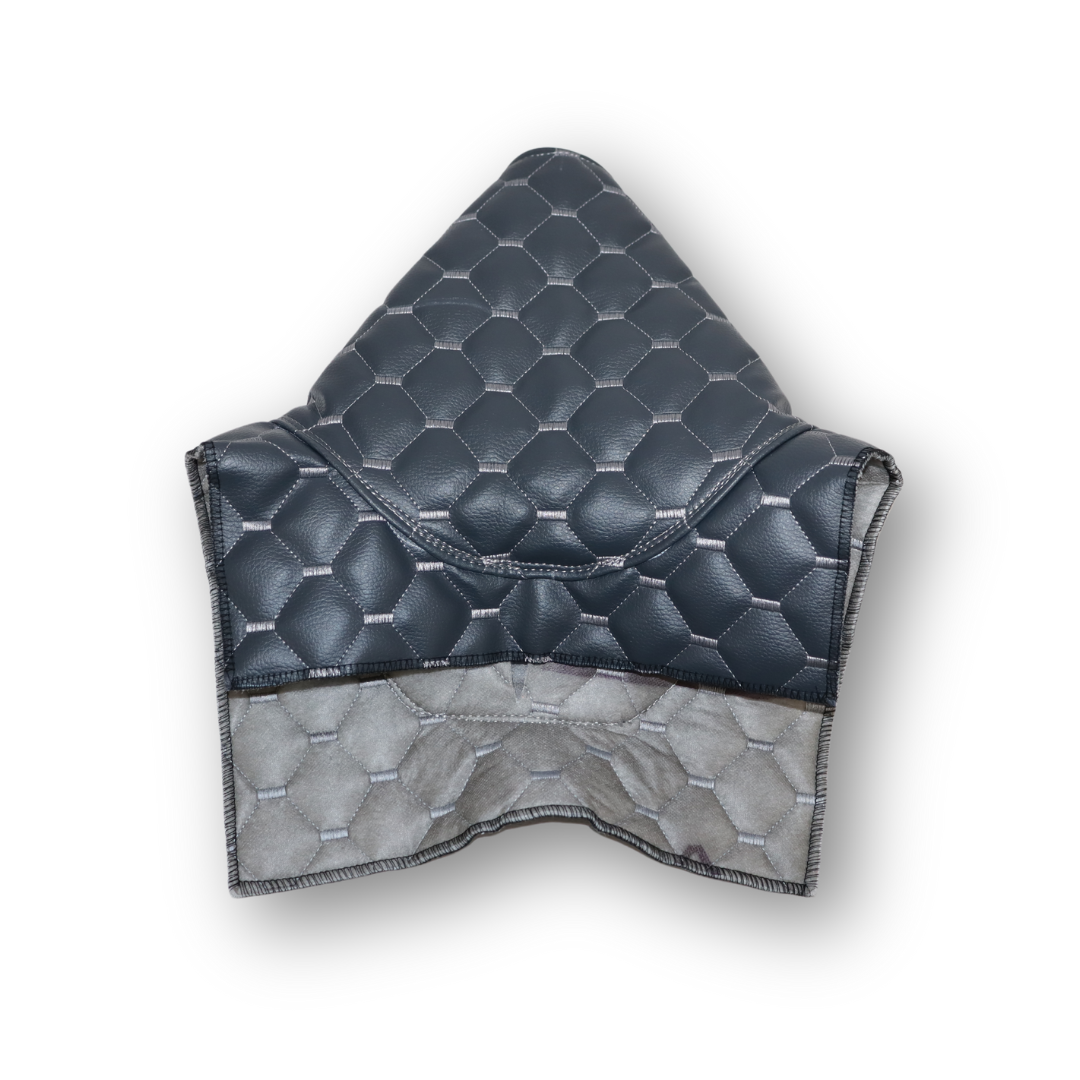 Чохол КПП екошкіра Renault Premium, сірий Чохол КПП екошкіра Renault Premium, сірий