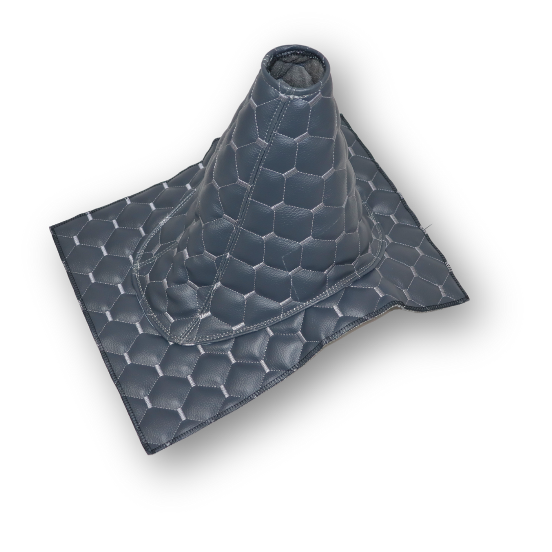 Чохол КПП екошкіра Renault Premium, сірий Чохол КПП екошкіра Renault Premium, сірий