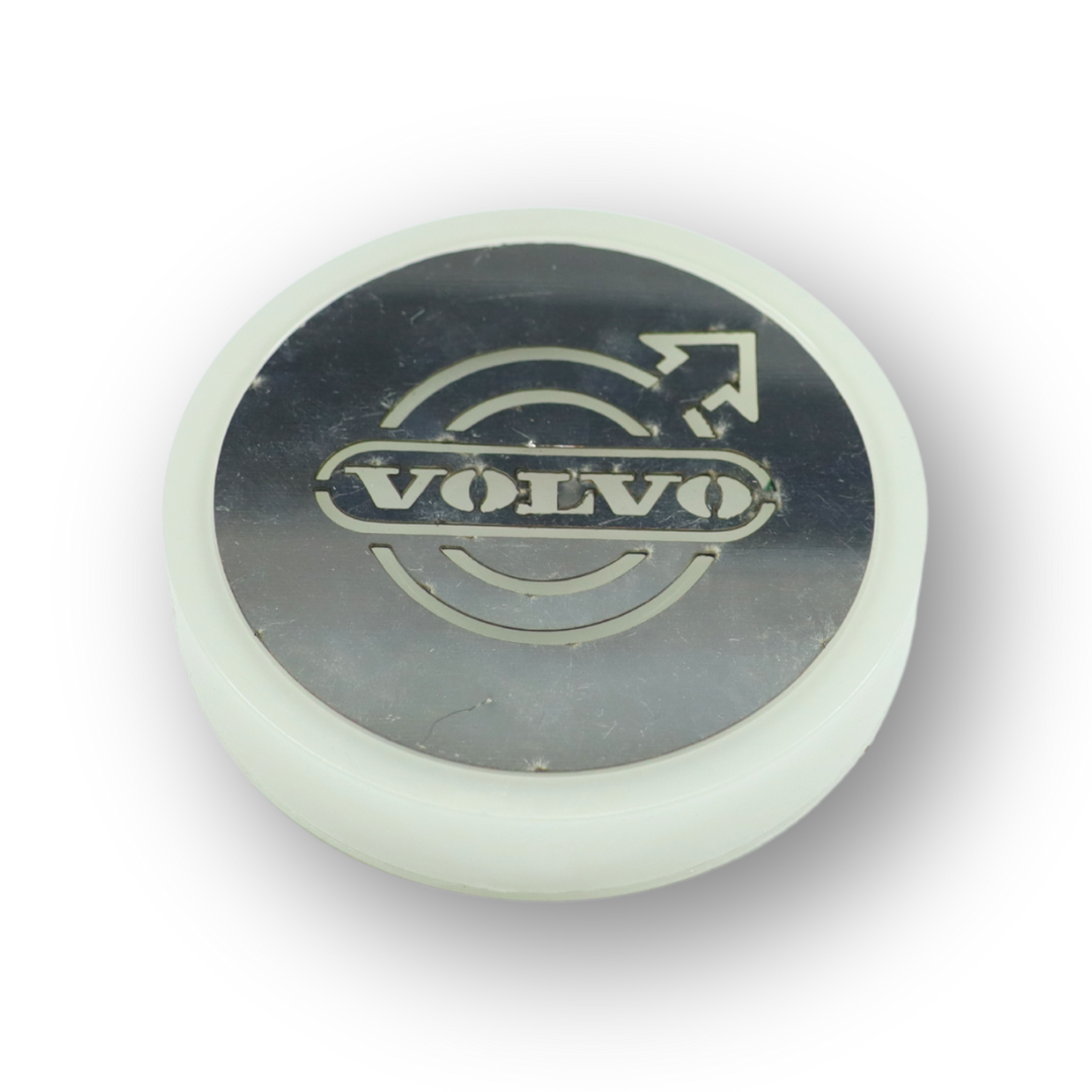 Фонарик эмблема VOLVO синий неоновый 24V\Ø-95мм