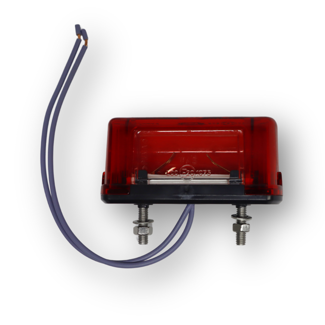 Подсветка номера 12V \ 24V  красная (лампа) \WAS\