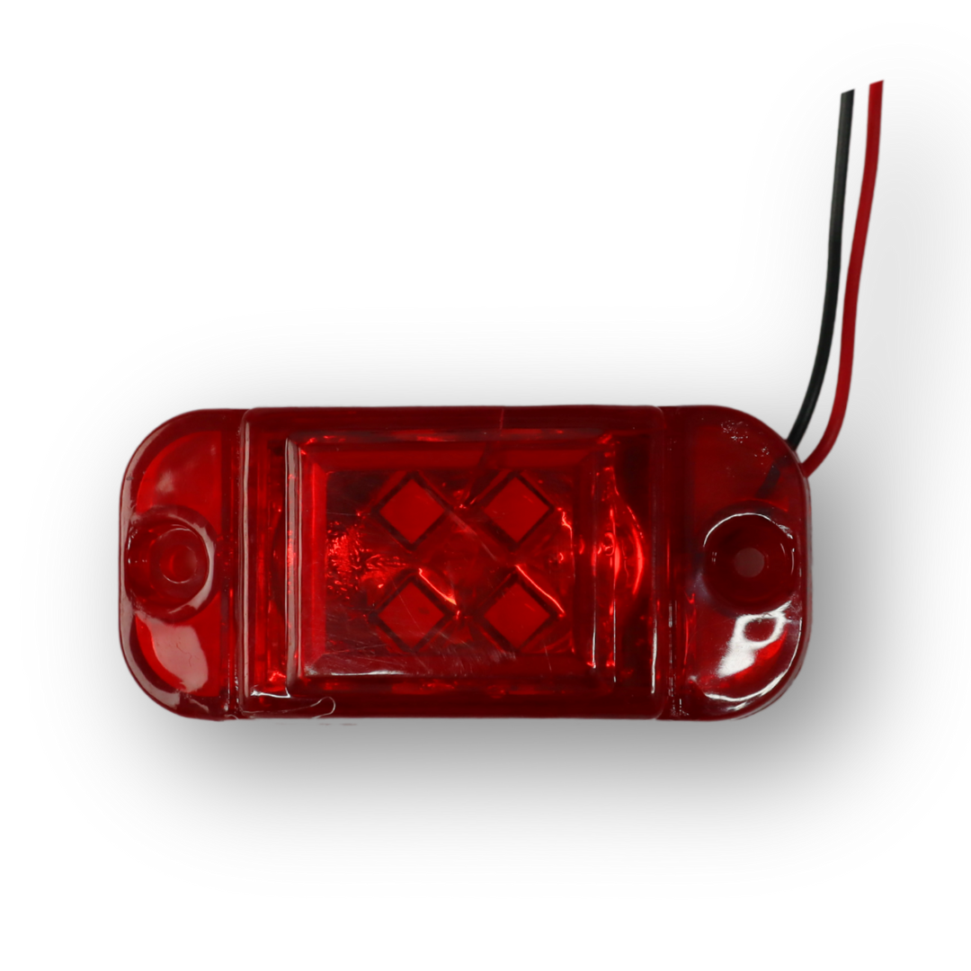 Фонарь габаритный LED 4 красный 24V