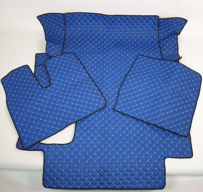 Килимок Екошкіра MAN TGX 2008-2017; 1ящ., АКПП, МКПП. синій, Килимок Екошкіра MAN TGX 2008-2017; 1ящ., АКПП, МКПП. синій,