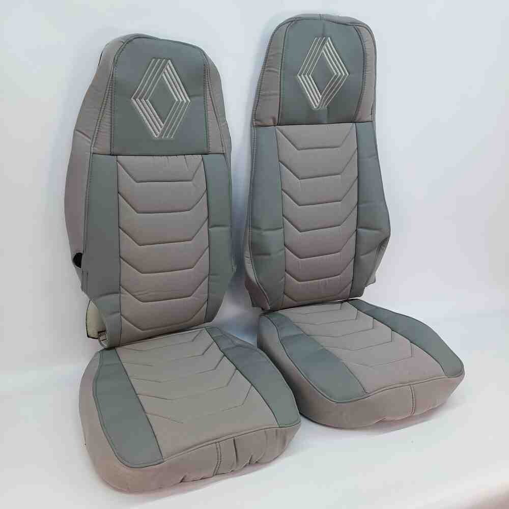 Чохол на сидіння Chess RENAULT MAGNUM трасформер пасажирське сидіння, сірий