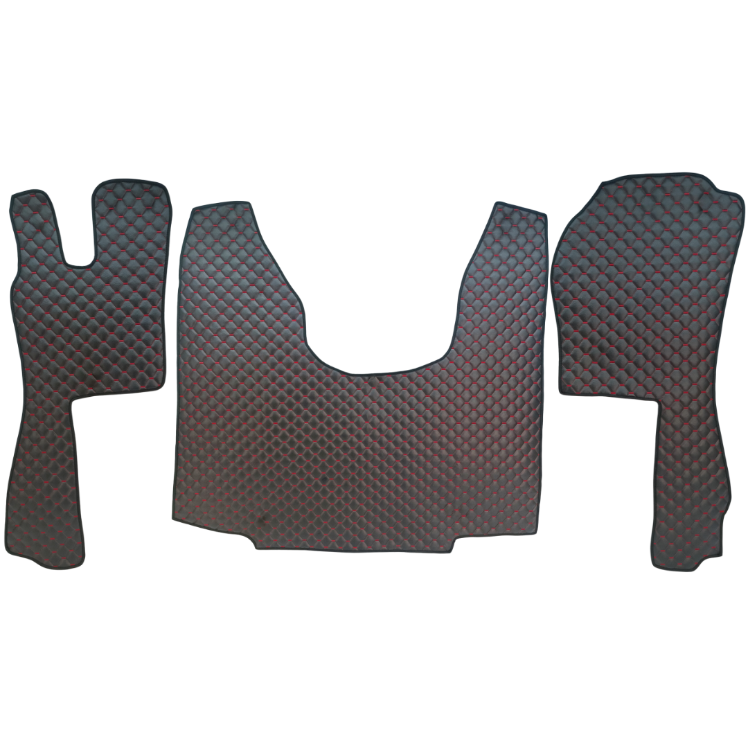 Килимок Екошкіра Scania G 2004-2016 чорний, АСП Килимок Екошкіра Scania G 2004-2016 чорний, АСП