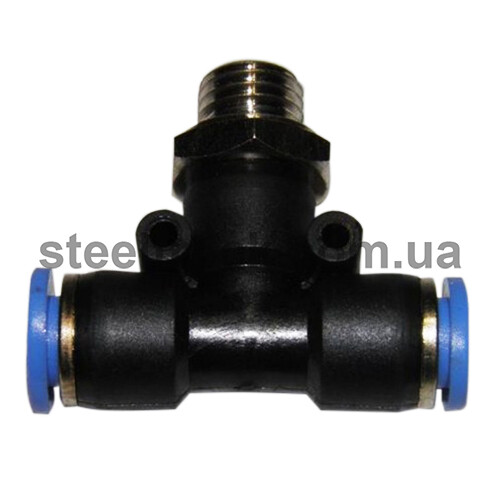 Тройник с резьбой M10*1 - Ø 6*6