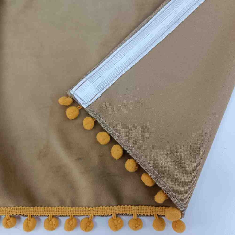 Шторка нічна "ВЕЛЮР"\беж. Шторка нічна "ВЕЛЮР"\беж.