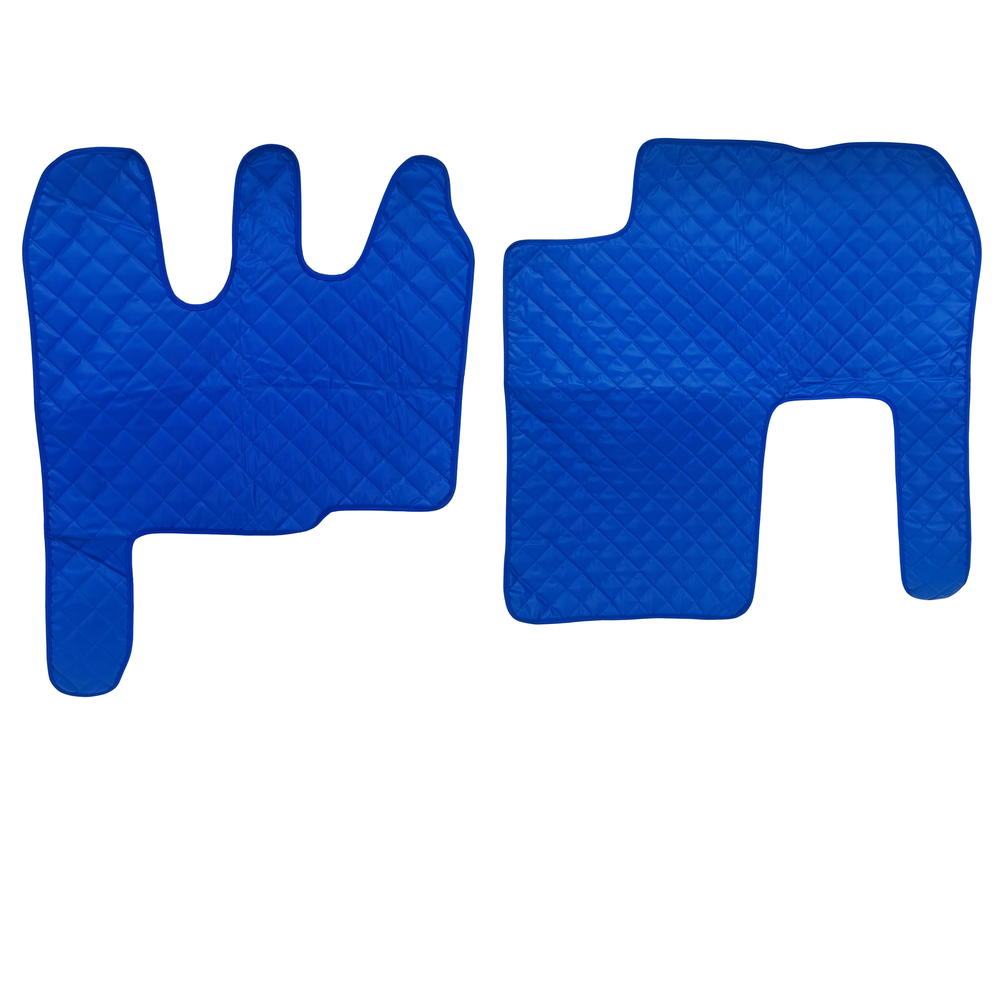 заменить фото Коврик Экокожа RENAULT Magnum 1996-2013; АКПП, синий,