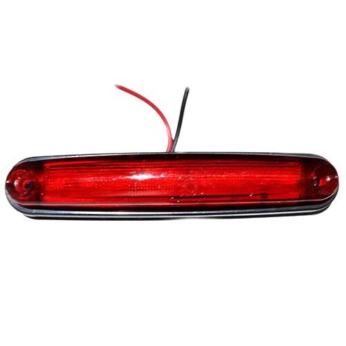 Фонарик габаритный 24V красный (100*20* 90) Фонарик габаритный 24V красный (100*20* 90)