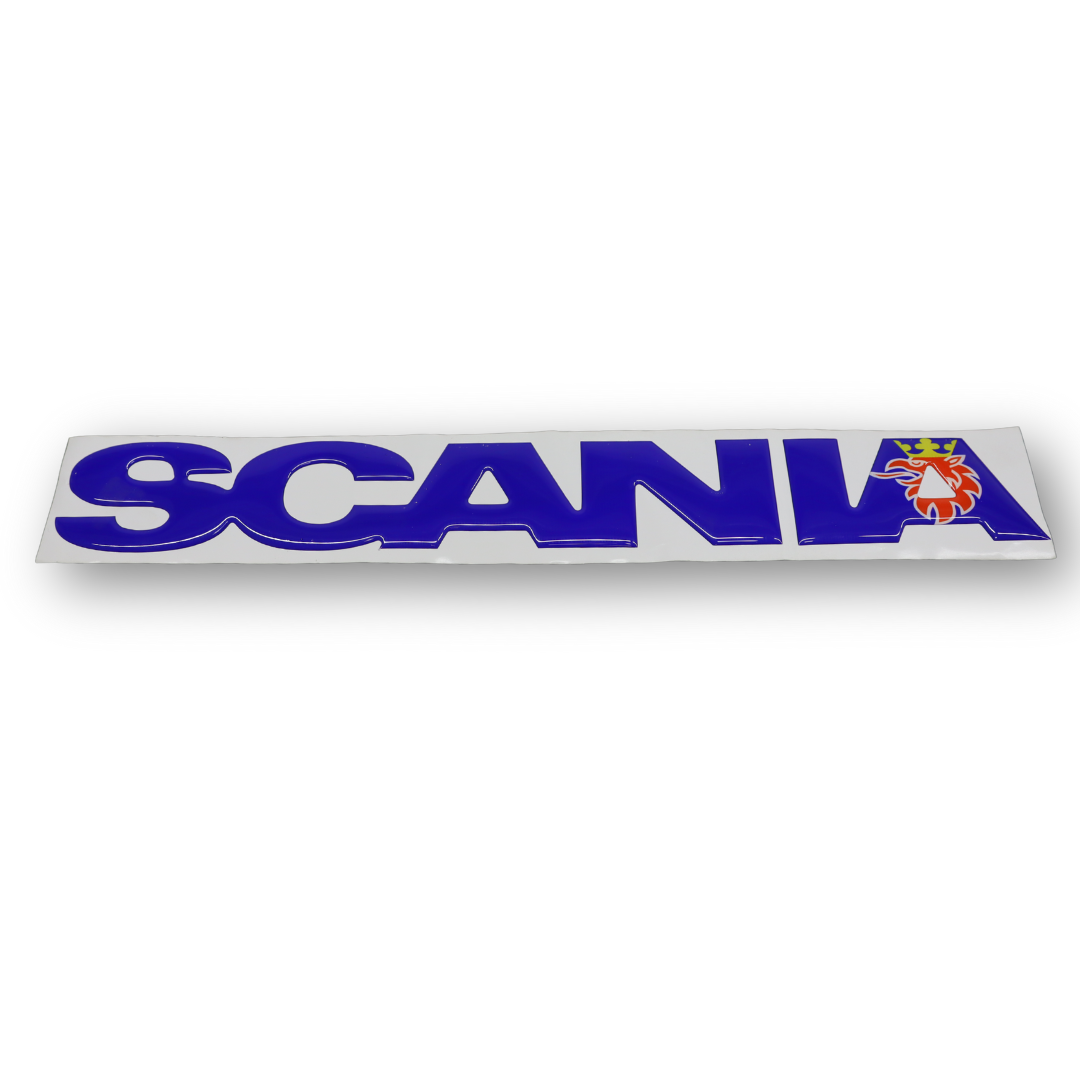 Декоративная  наклейка надпись SCANIA