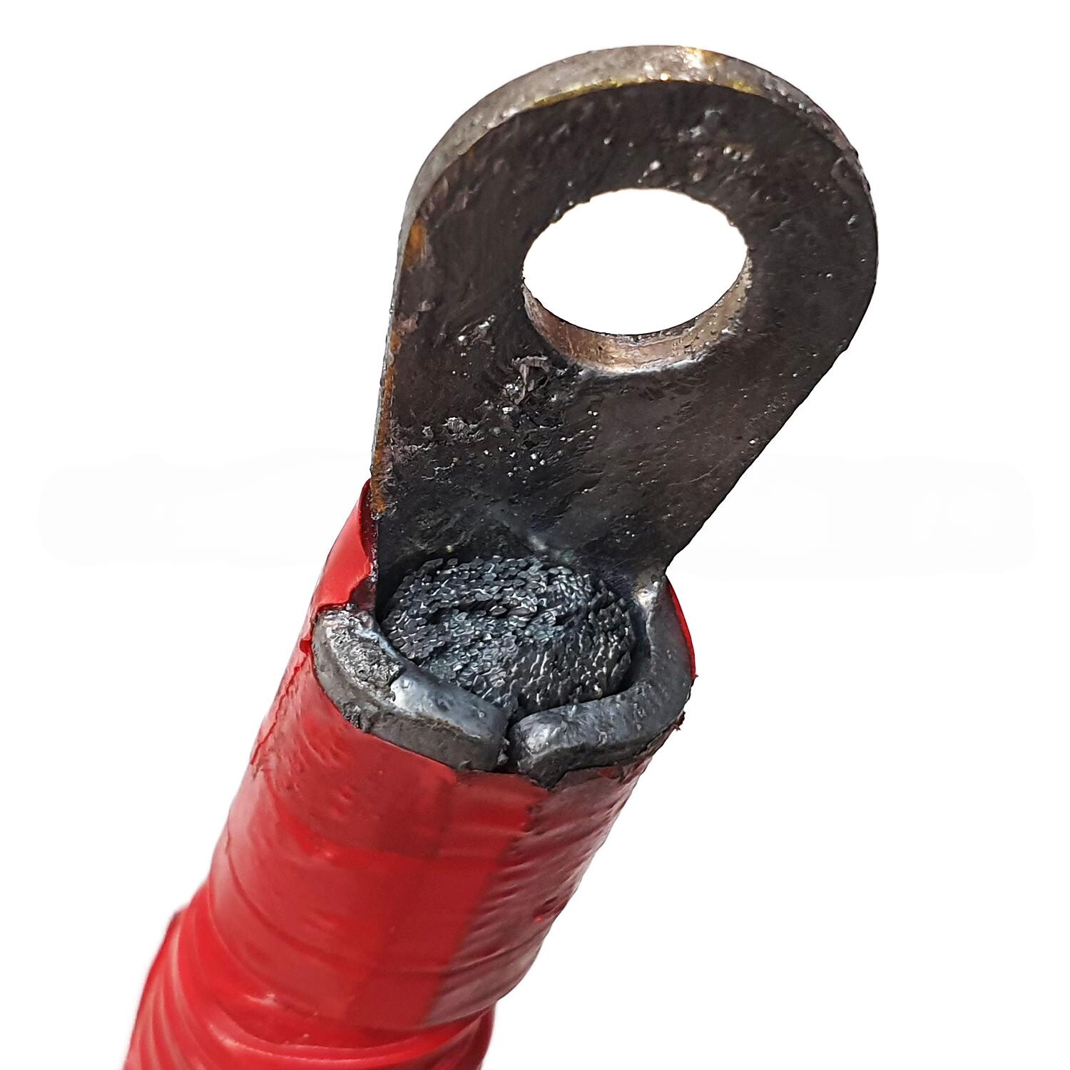 Клема з пильником+кільце в гофрі L=43см Клема з пильником+кільце в гофрі L=43см