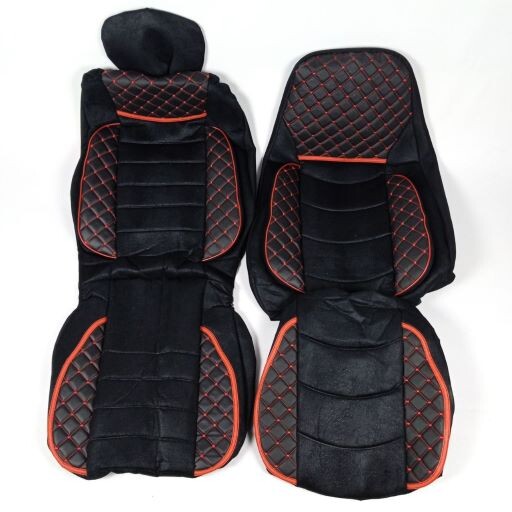 Чохол на сидіння KILIFI SCANIA R,G,P (2004-2017) водій пілот - пас. складне, чорний. Чохол на сидіння KILIFI SCANIA R,G,P (2004-2017) водій пілот - пас. складне, чорний.