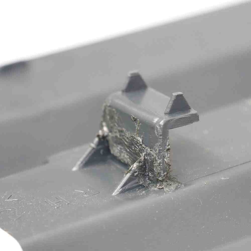 Заглушка бампера MAN  TGX (2007->) \прав.\уценка