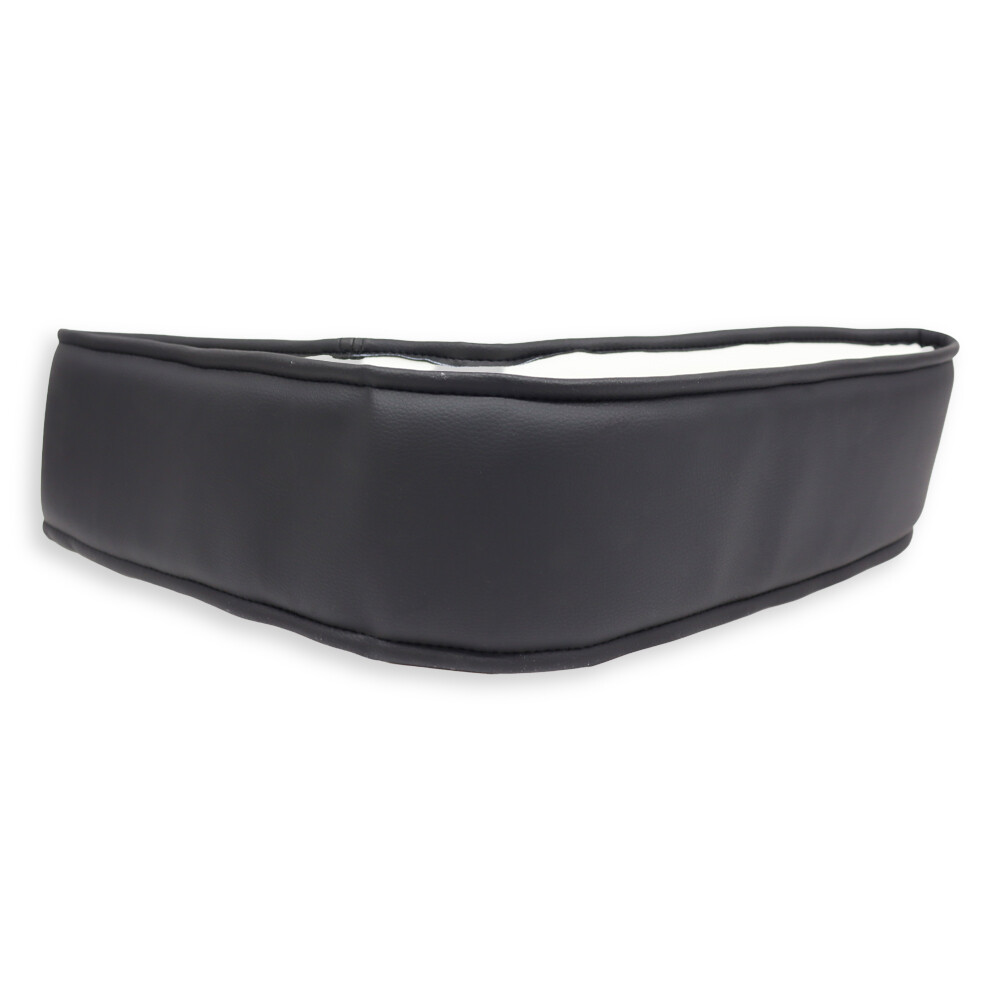 Оплетка руля Ø 50 (Man) ,шнуровка поролон, черная