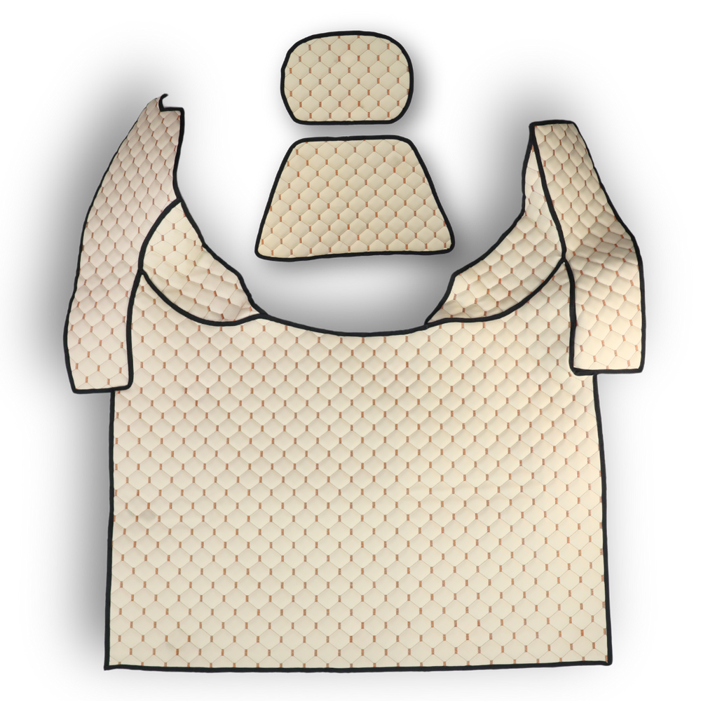 Коврик Экокожа DAF XF105 2005-2013; АКПП, бежевый, Коврик Экокожа DAF XF105 2005-2013; АКПП, бежевый,