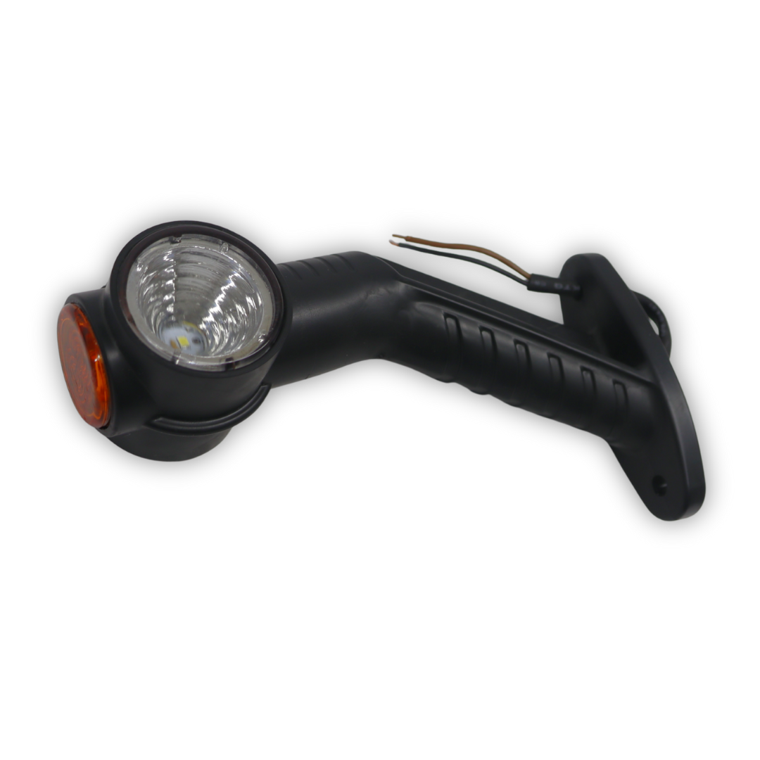 Фонарь габаритный рог (18см) трехцветный диодный BAD\уценка Фонарь габаритный рог (18см) трехцветный диодный BAD\уценка