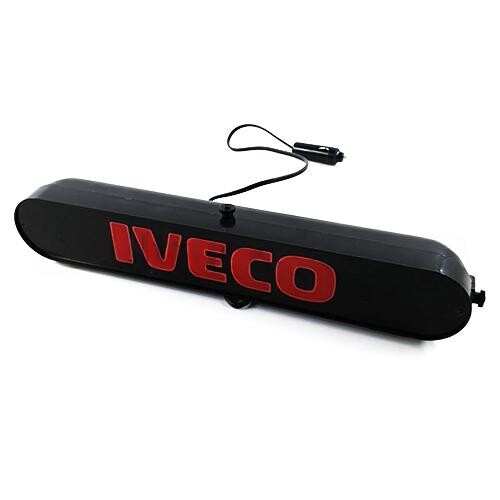 Табличка диодная IVECO красная