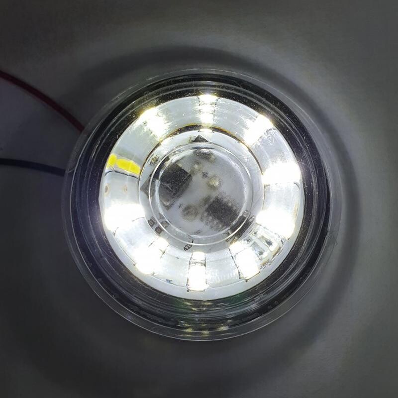 Вставка габарита динамическая LED белая \10 диод\