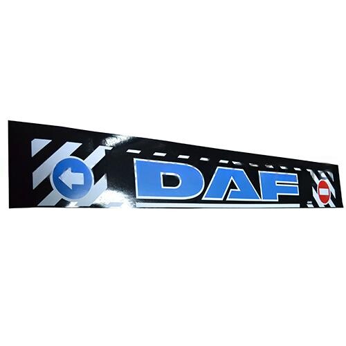Брызговик с накаткой "метла" DAF синий