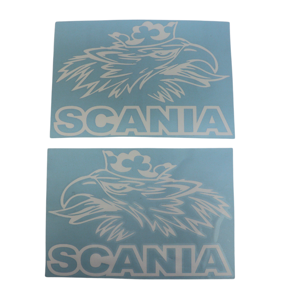 Наклейка Scania на дверь снаружи 165*230мм Наклейка Scania на дверь снаружи 165*230мм
