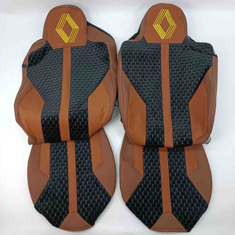 Чохол на сидіння Enterprise Renault Range T/T-Series (2014-...) коричневий Чохол на сидіння Enterprise Renault Range T/T-Series (2014-...) коричневий