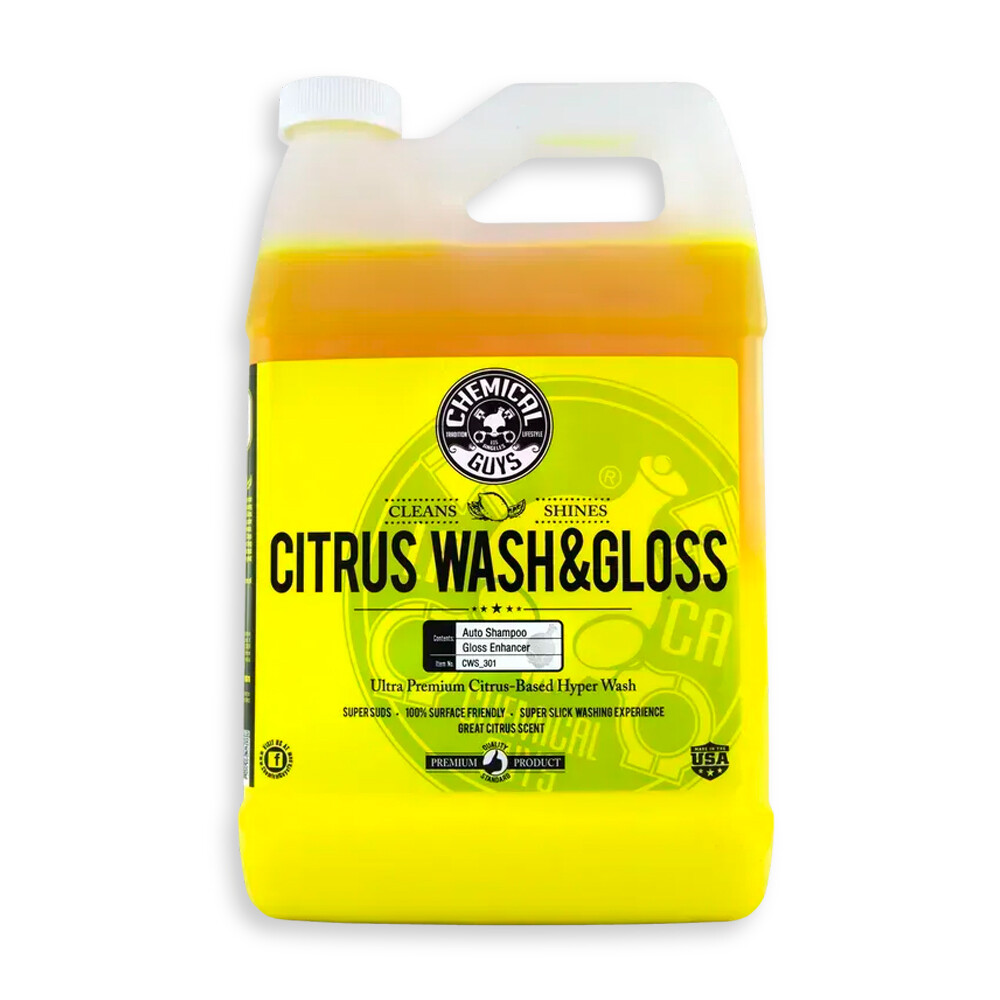 Автошампунь Citrus Wash and Gloss Concentrated Ultra Premium Hyper Wash and Gloss - 1893мл Автошампунь Citrus Wash and Gloss Concentrated Ultra Premium Hyper Wash and Gloss - 1893мл