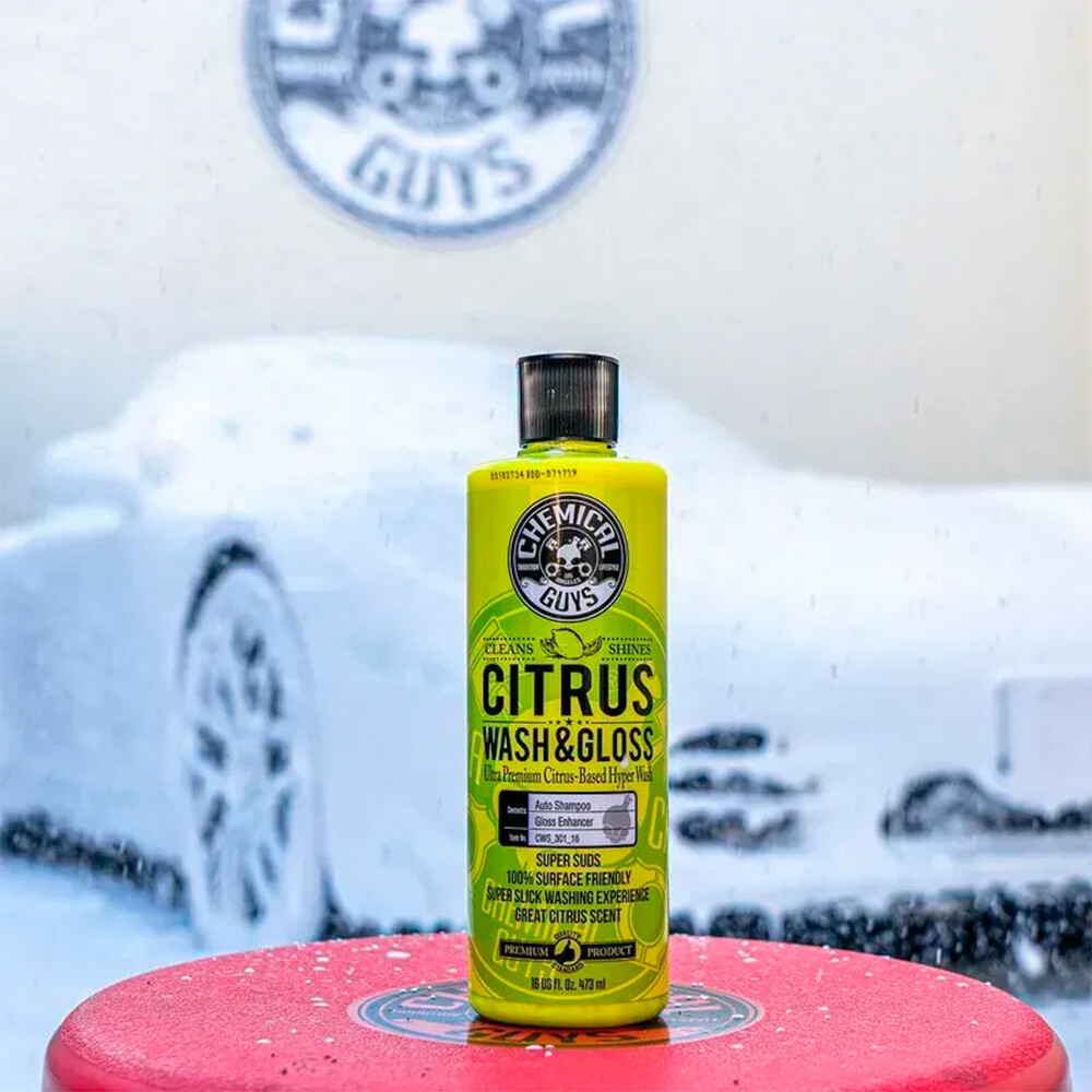 Автошампунь Citrus Wash and Gloss Concentrated Ultra Premium Hyper Wash and Gloss - 1893мл Автошампунь Citrus Wash and Gloss Concentrated Ultra Premium Hyper Wash and Gloss - 1893мл