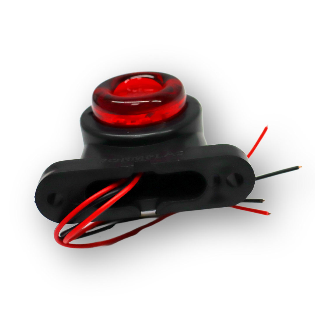 Фонарь габаритный рог LED прямой 3 см мини STAR \F.PLAS\ Фонарь габаритный рог LED прямой 3 см мини STAR \F.PLAS\