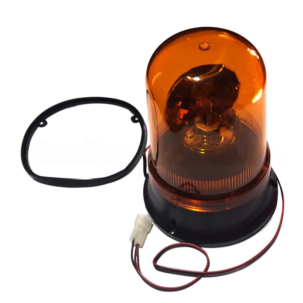 Маячок 12V (на болтах) желтый